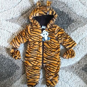 Baby warm fleece one piece outfit 0-3M